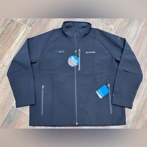 Columbia Omni Wind Block Full Zip Jacket Mens XXL 2XL Lightweight Black Google